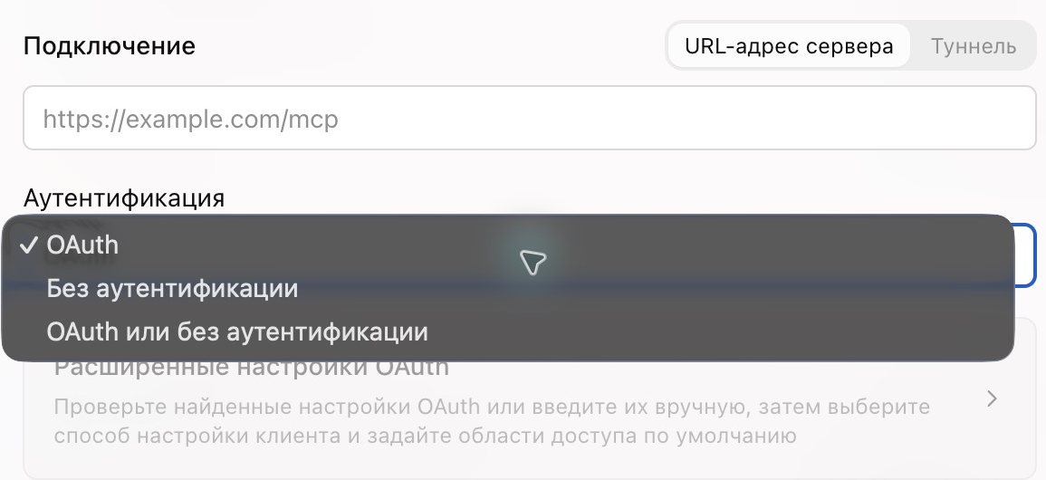 Способы аутентификации в ChatGPT